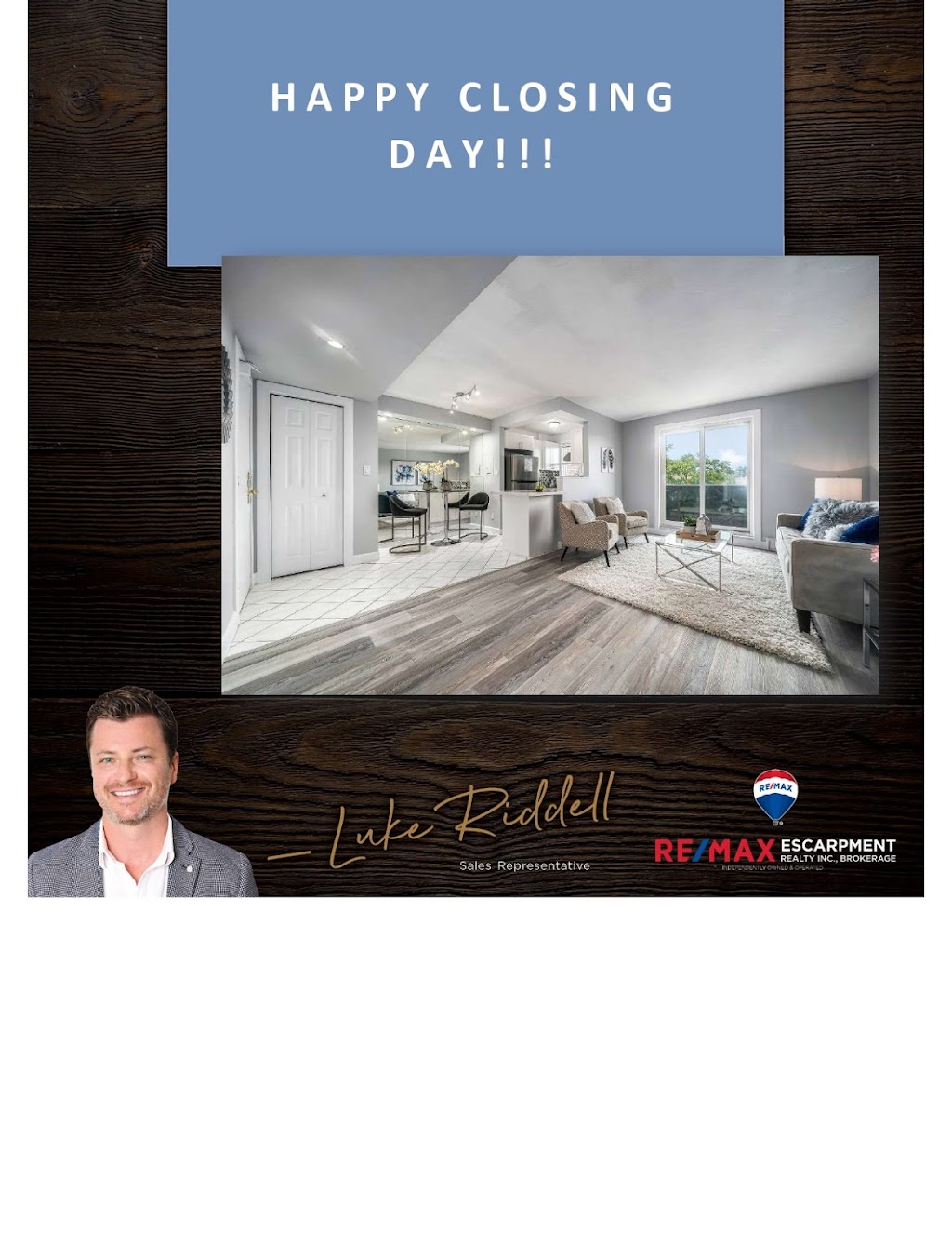 Riddell Real Estate - Re/Max Escarpment Realty Inc., Brokerage | 502 Brant St, Burlington, ON L7R 2G4, Canada | Phone: (905) 220-4666