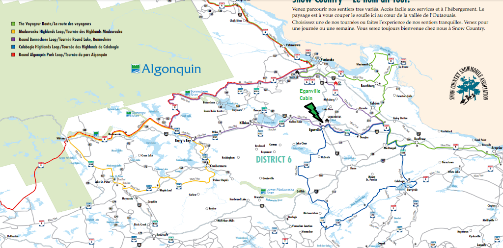 Eganville Cabin | 8744 ON-60, Eganville, ON K0J 1T0, Canada | Phone: (613) 889-2299