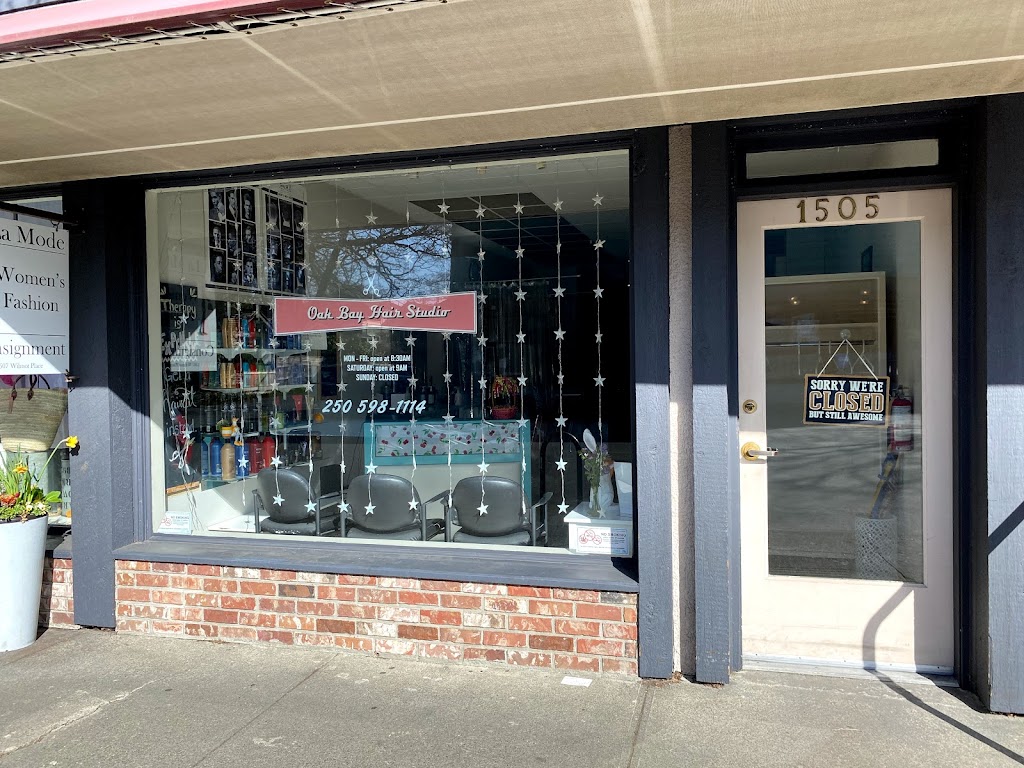 Oak Bay Hair Studio | 1505 Wilmot Pl, Victoria, BC V8R 5S3, Canada | Phone: (250) 598-1114