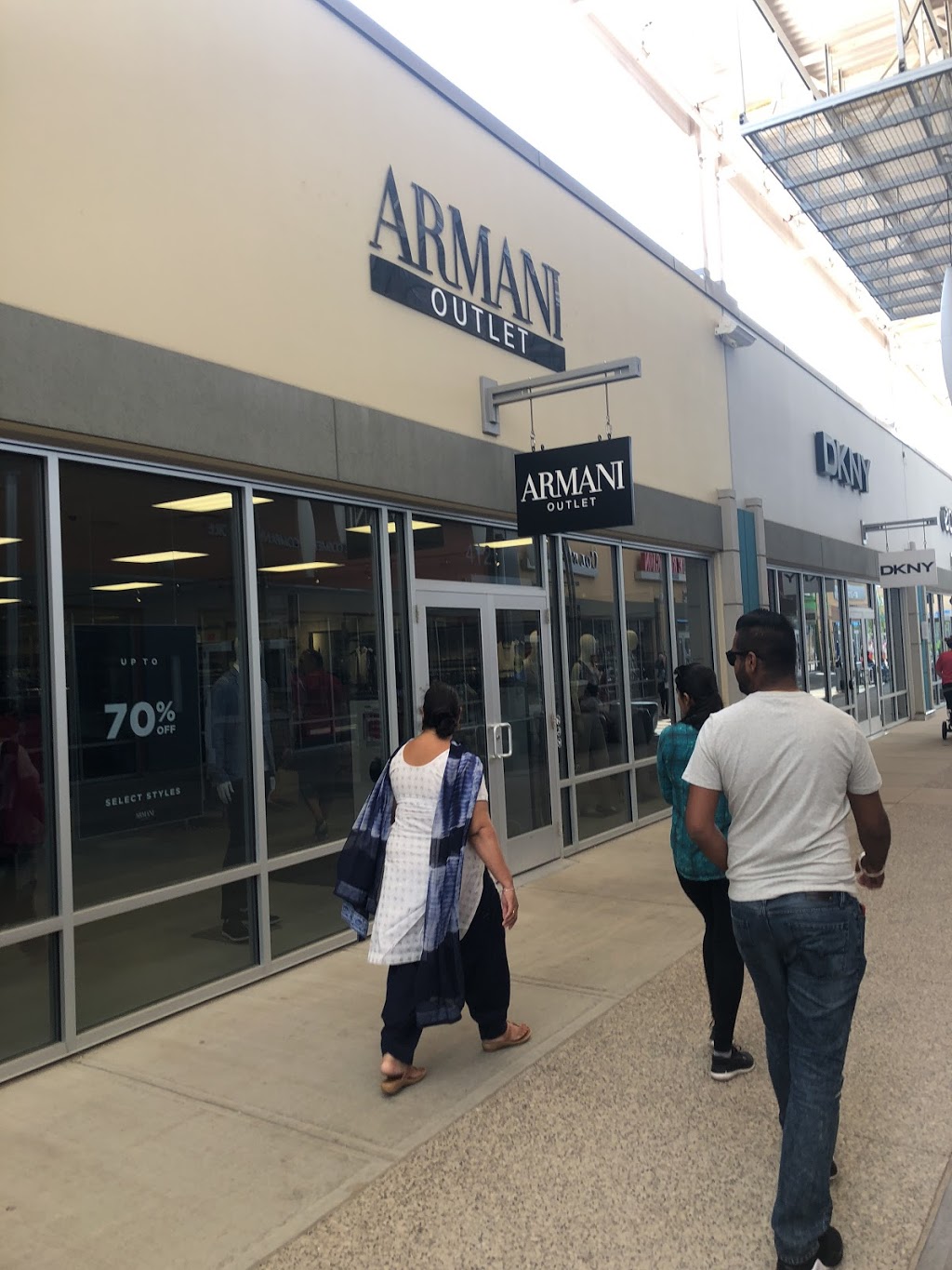 Armani Outlet | 13850 Steeles Ave W #412, Halton Hills, ON L7G 0J1, Canada | Phone: (905) 864-6322
