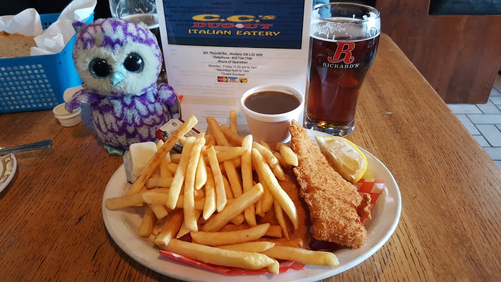 CCs Dugout Italian Eatery | 301 Thorold Rd, Welland, ON L3C 6H5, Canada | Phone: (905) 734-7740