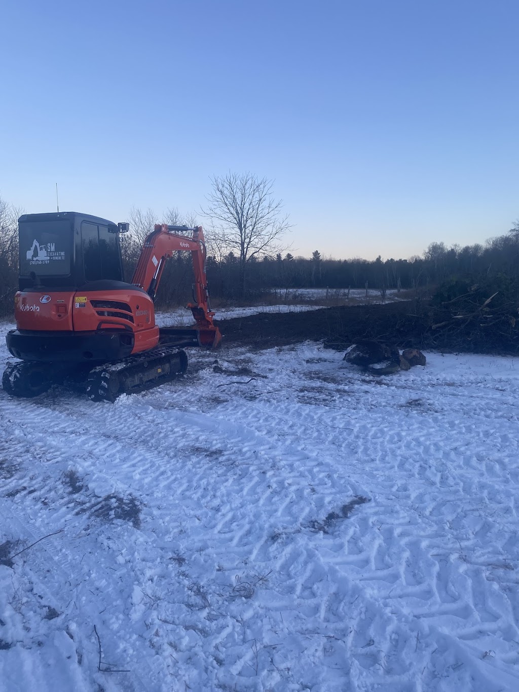 SM Excavating & Concrete | Cedar St, Brighton, ON K0K 1H0, Canada | Phone: (705) 768-1789