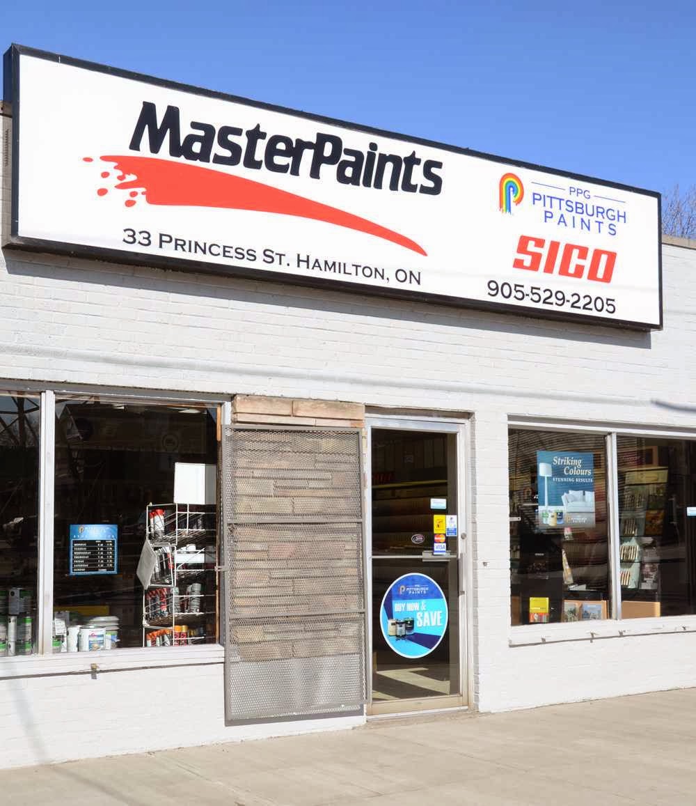 Master Paints | 669 Barton St E, Hamilton, ON L8L 3A3, Canada | Phone: (905) 529-2205