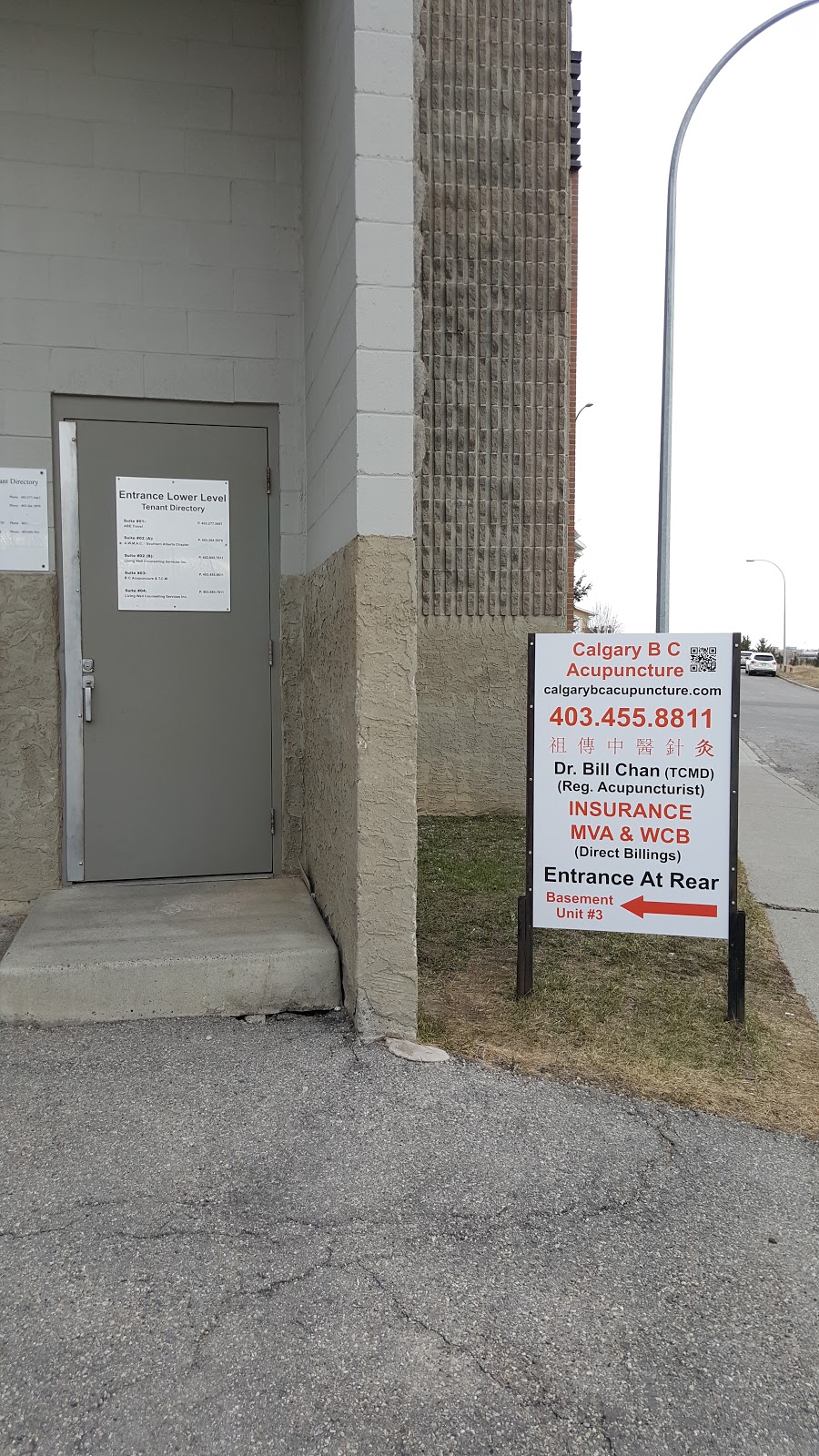 Calgary B C Acupuncture | 4803 Centre Street N.W., basement #3 Entrance from back alley on, Laycock Dr NW, Calgary, AB T2E 2Z6, Canada | Phone: (403) 455-8811