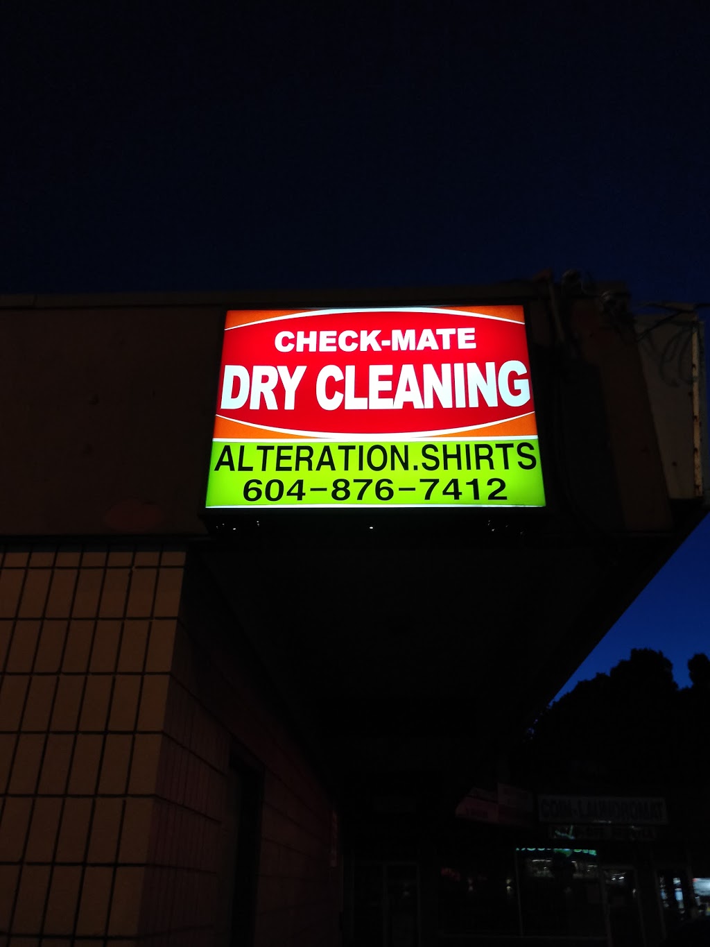 Checkmate Dry Cleaners | 4001 Knight St, Vancouver, BC V5N 3L9, Canada | Phone: (604) 876-7412