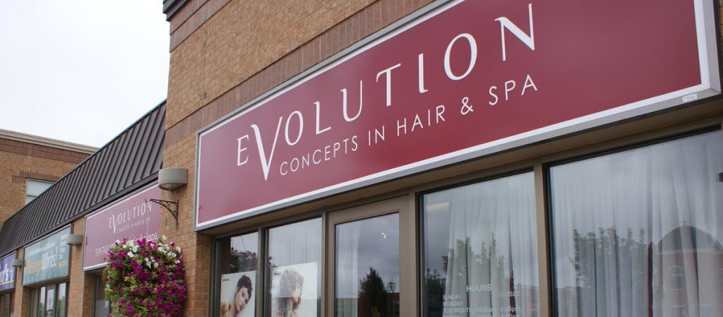 Evolution Concepts in Hair & Spa | 325 Max Becker Dr #112, Kitchener, ON N2E 4H5, Canada | Phone: (519) 743-0009