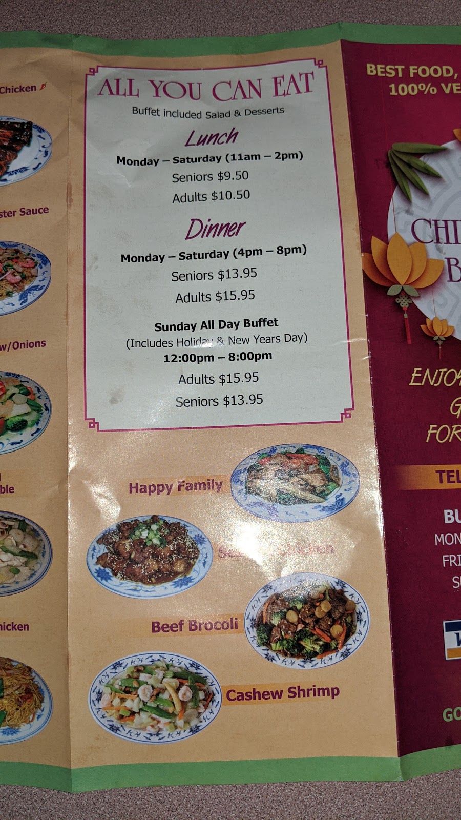China Wok Buffet | 411 Huron Rd, Goderich, ON N7A 3A4, Canada | Phone: (519) 524-9989
