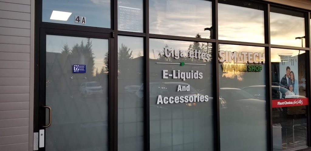 Simatech Vapour Shop | 6338 Metral Dr #4a, Nanaimo, BC V9T 2L8, Canada | Phone: (250) 244-6395