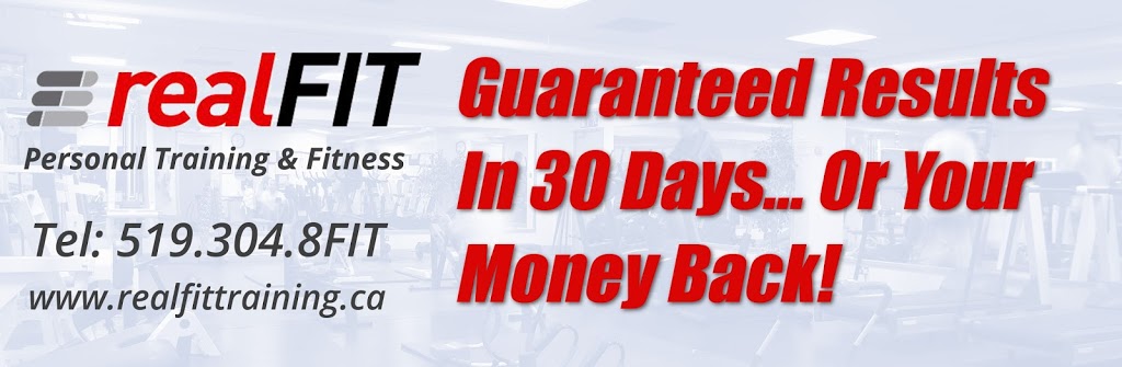 Realfit - Bootcamp, Personal Training and Fitness Centre | 98 Paris Rd #2, Brantford, ON N3R 1H9, Canada | Phone: (519) 304-8348