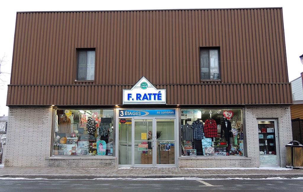 F. Ratte store | 46 Rue Lambton, Ormstown, QC J0S 1K0, Canada | Phone: (450) 829-2662