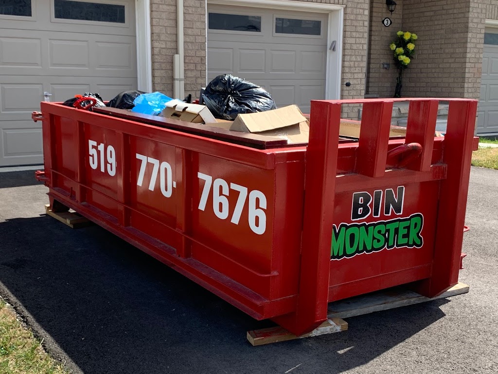 Bin Monster | 94 Molson Rd, Brantford, ON N3T 5M1, Canada | Phone: (519) 770-7676