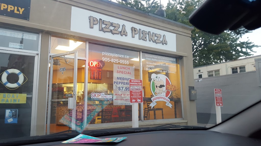 Pizza Pienza | 2365 Lakeshore Rd W, Oakville, ON L6L 1H4, Canada | Phone: (905) 825-0555