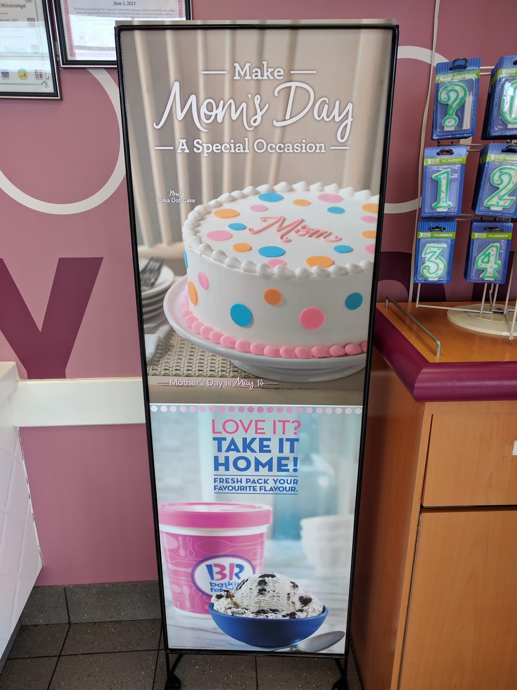 Baskin Robbins | 6045 Mavis Rd, Mississauga, ON L5R 4G6, Canada | Phone: (905) 507-8330