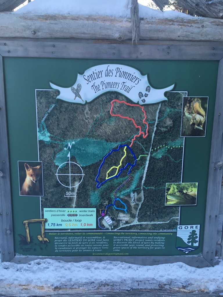 Sentier des Pionniers | 45 Chemin Cambria, Gore, QC J0V 1K0, Canada