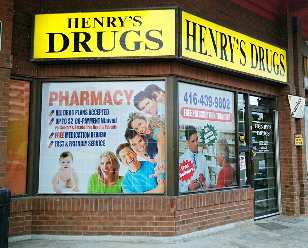 Henrys Drugs | 1221 Markham Rd, Scarborough, ON M1H 3E2, Canada | Phone: (416) 439-9802