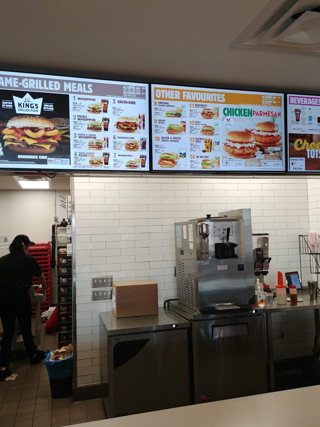 Burger King | 30 Northfield Dr E, Waterloo, ON N2L 6A1, Canada | Phone: (519) 885-5677