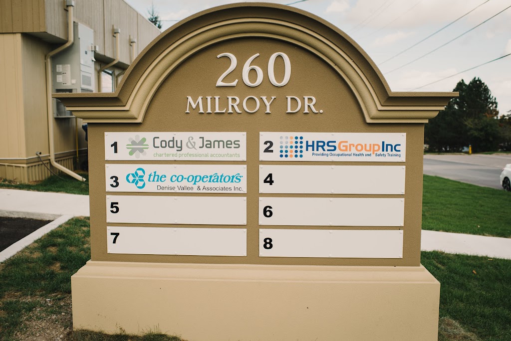 Cody & James Chartered Professional Accountants | 260 Milroy Dr #1, Peterborough, ON K9H 7M9, Canada | Phone: (705) 876-6011