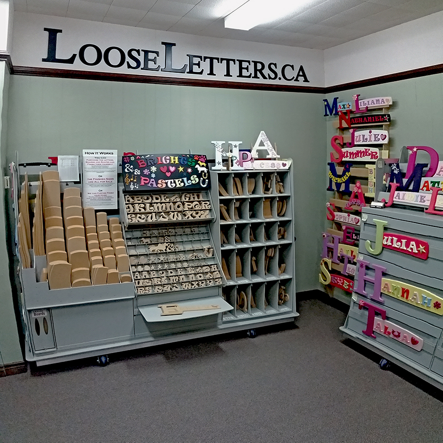 LooseLetters.ca | store | 15 John St E, Exeter, ON N0M 1S7, Canada | 5192353633 OR +1 519-235-3633