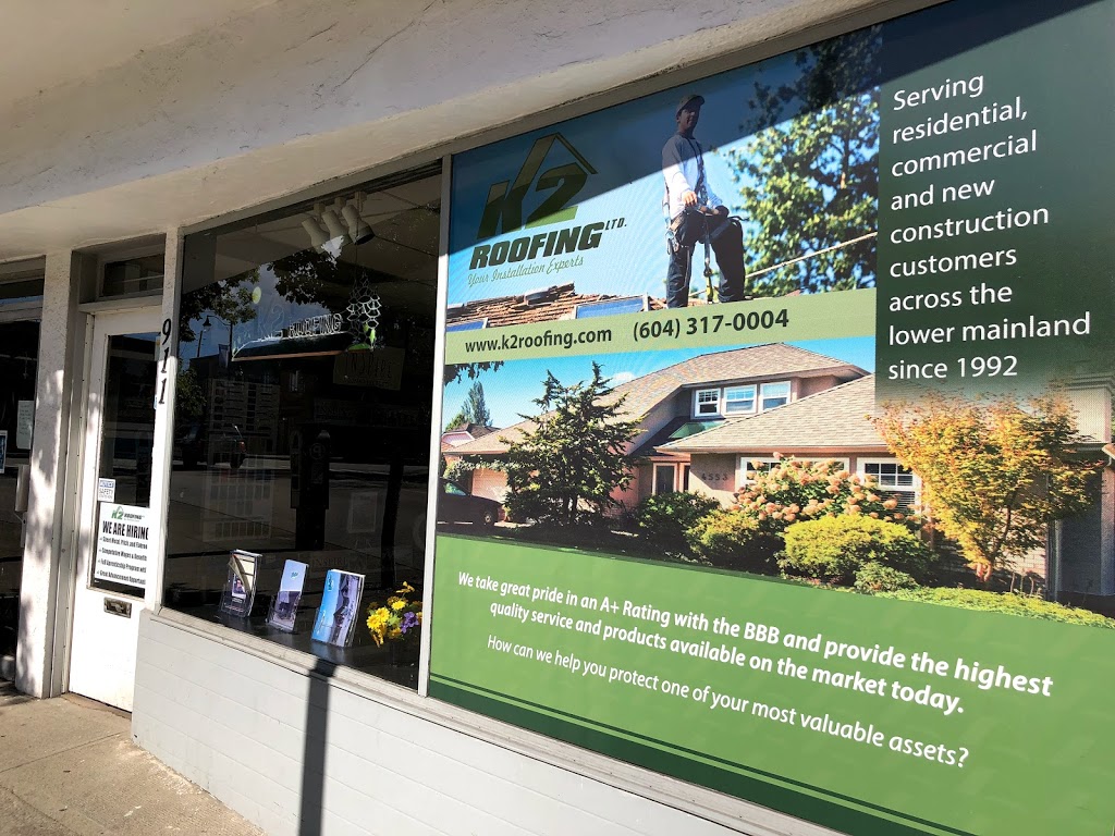 K2 Roofing Ltd. | 911 12th St, New Westminster, BC V3M 4K5, Canada | Phone: (604) 317-0004