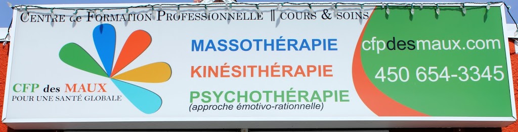 CFP des Maux | 581 Boulevard Lacombe, Repentigny, QC J5Z 1T6, Canada | Phone: (450) 654-3345
