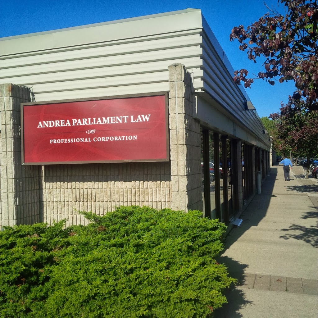 Andrea Parliament Law Professional Corporation | 2289 Fairview St #101, Burlington, ON L7R 2E1, Canada | Phone: (289) 337-8212