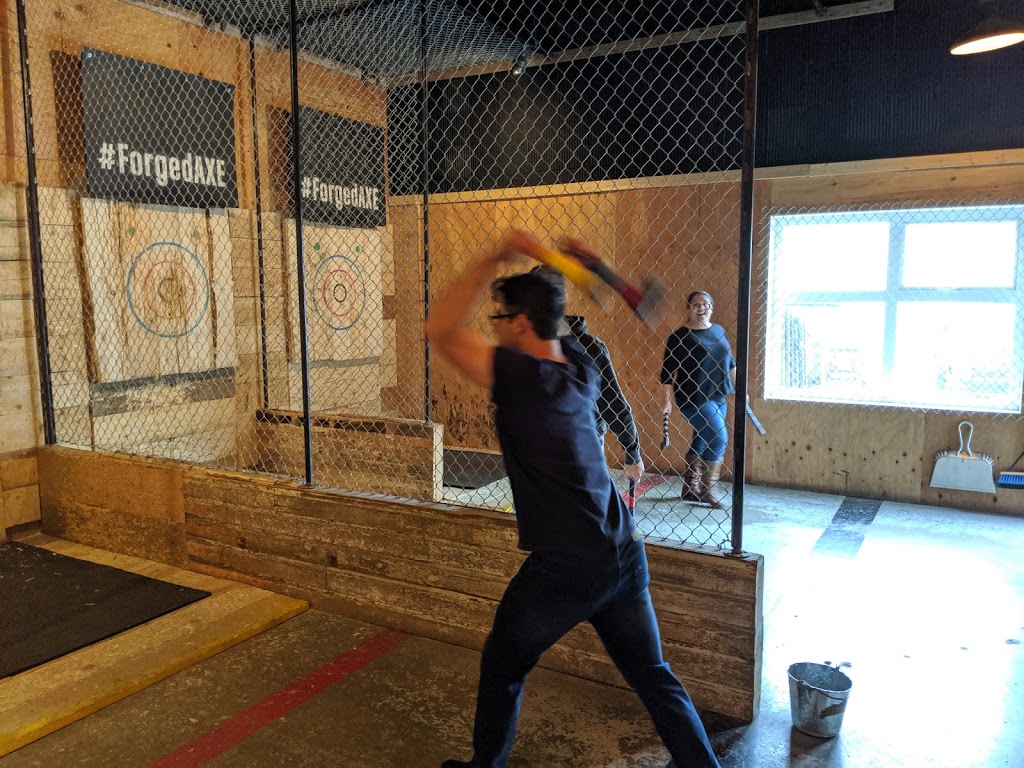 Forged Axe Throwing | 1208 Alpha Lake Rd Unit 1, Whistler, BC V0N 1B1, Canada | Phone: (778) 770-2240