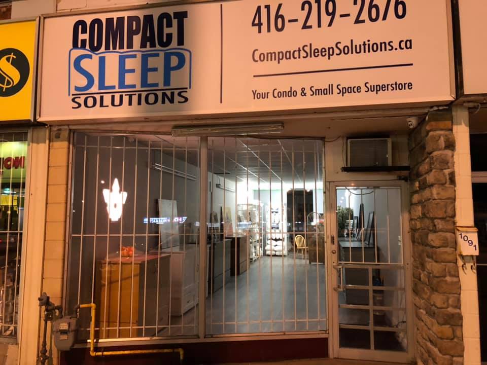 Compact Sleep Solutions | 1093 Victoria Park Ave, Scarborough, ON M4B 2K2, Canada | Phone: (416) 219-2676
