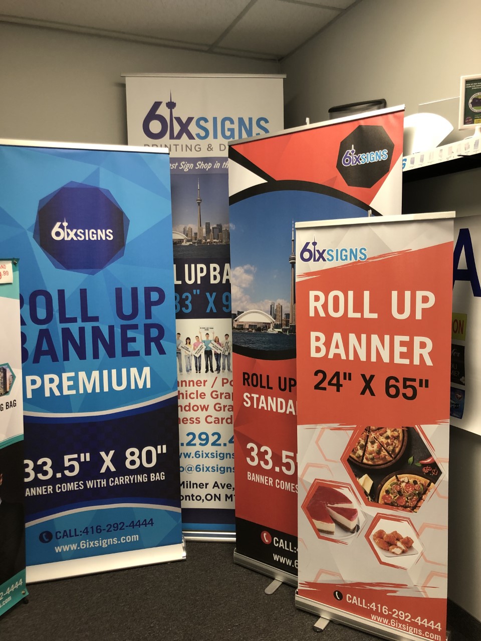 6ix Signs Ltd. | store | 120 Milner Ave #9, Scarborough, ON M1S 3R2, Canada | 4162924444 OR +1 416-292-4444