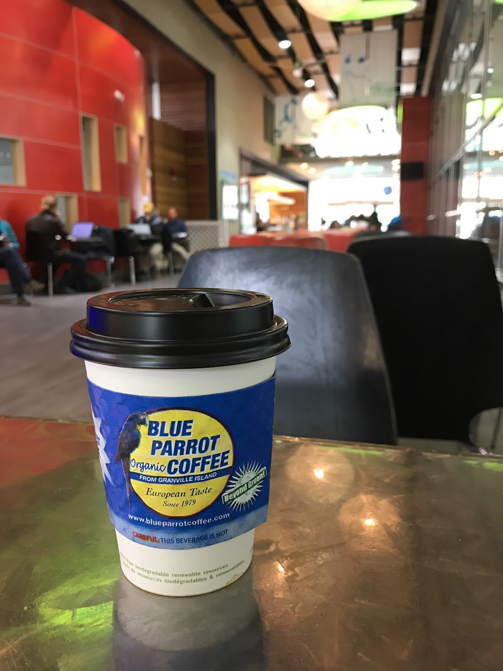 Blue Parrot Coffee | Hillcrest Centre, 4575 Clancy Loranger Way, Vancouver, BC V5Y 2M4, Canada | Phone: (604) 879-3301