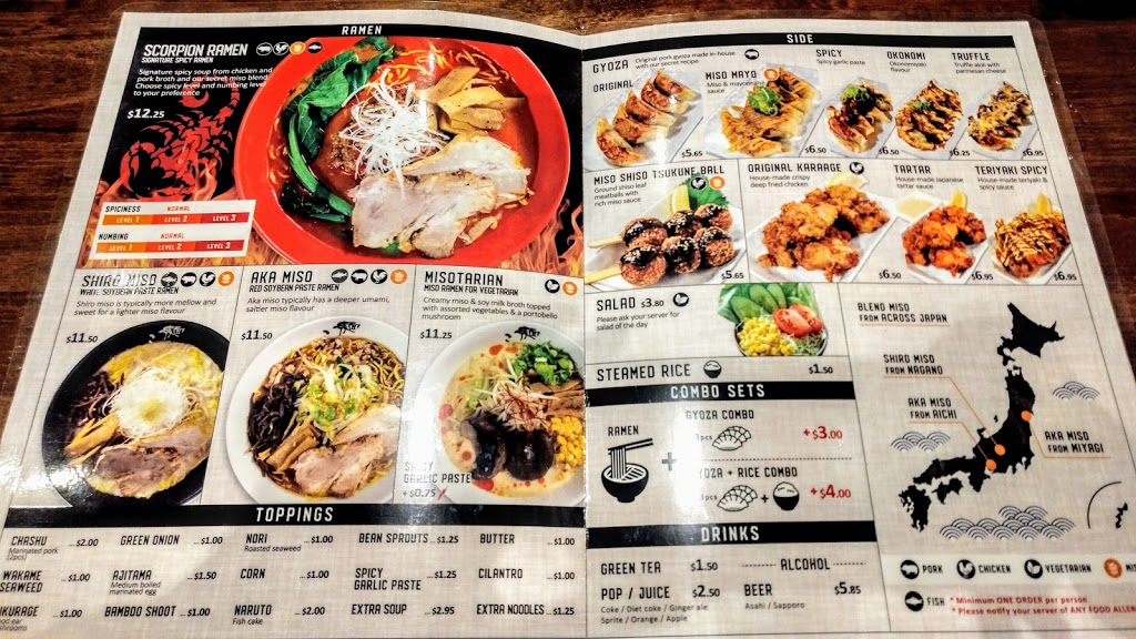 Ramen Gaoh | 4518 E Hastings St, Burnaby, BC V5C 2K4, Canada | Phone: (604) 299-5407