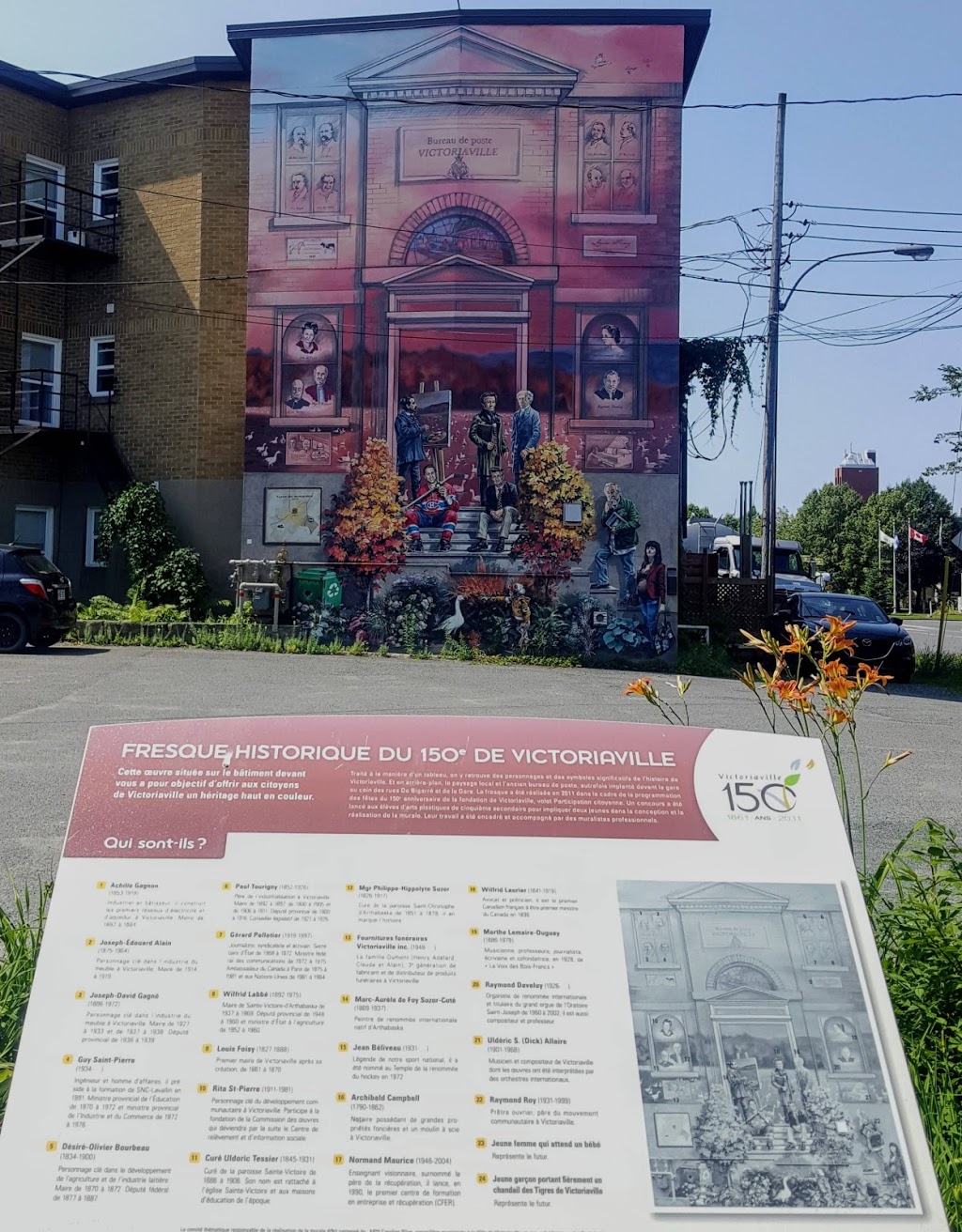Parc and water fountain | 21 Rue de la Gare Bureau 216, Victoriaville, QC G6P 3Z3, Canada
