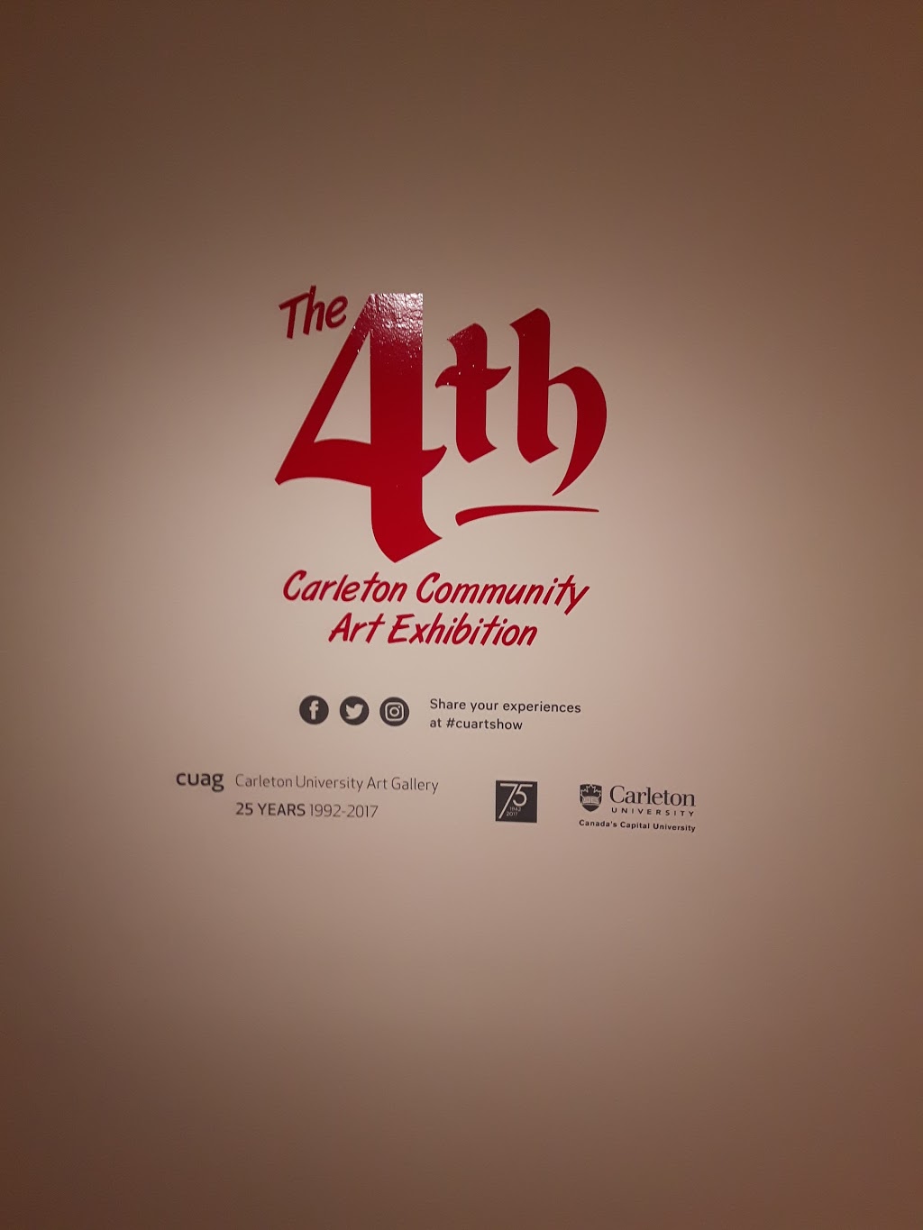 Carleton University Art Gallery | St Patrick Building, 1125 Colonel By Dr, Ottawa, ON K1S 5B6, Canada | Phone: (613) 520-2120