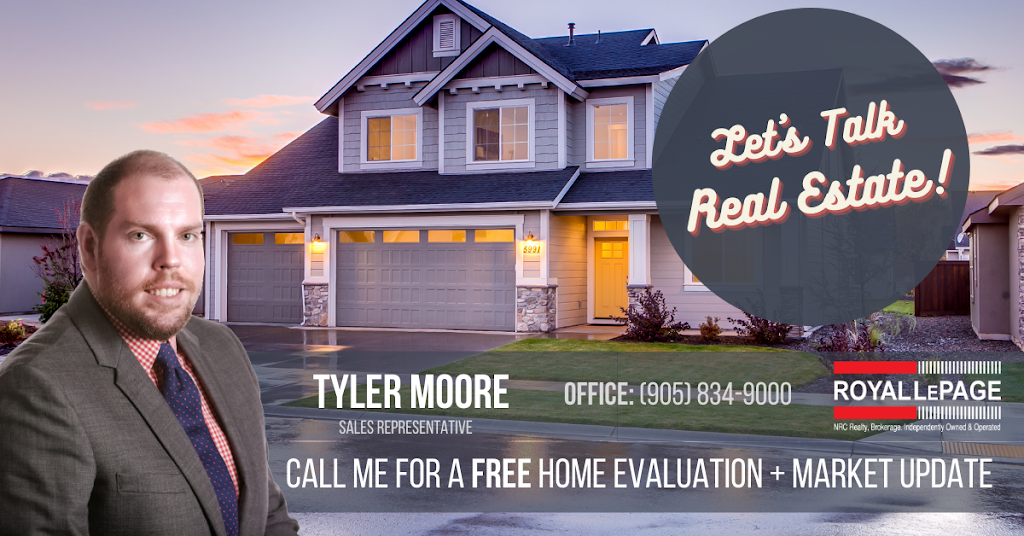 Tyler Moore- Royal LePage NRC Realty, Brokerage | 368 King St, Port Colborne, ON L3K 4H4, Canada | Phone: (905) 359-8848