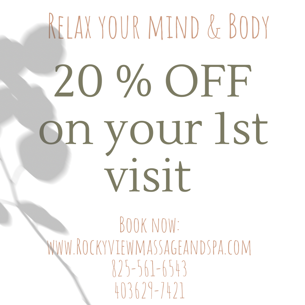 Rocky View Massage and Spa | 260300 Writing Creek Cres Unit C30, Balzac, AB T0M 0E0, Canada | Phone: (587) 429-5974