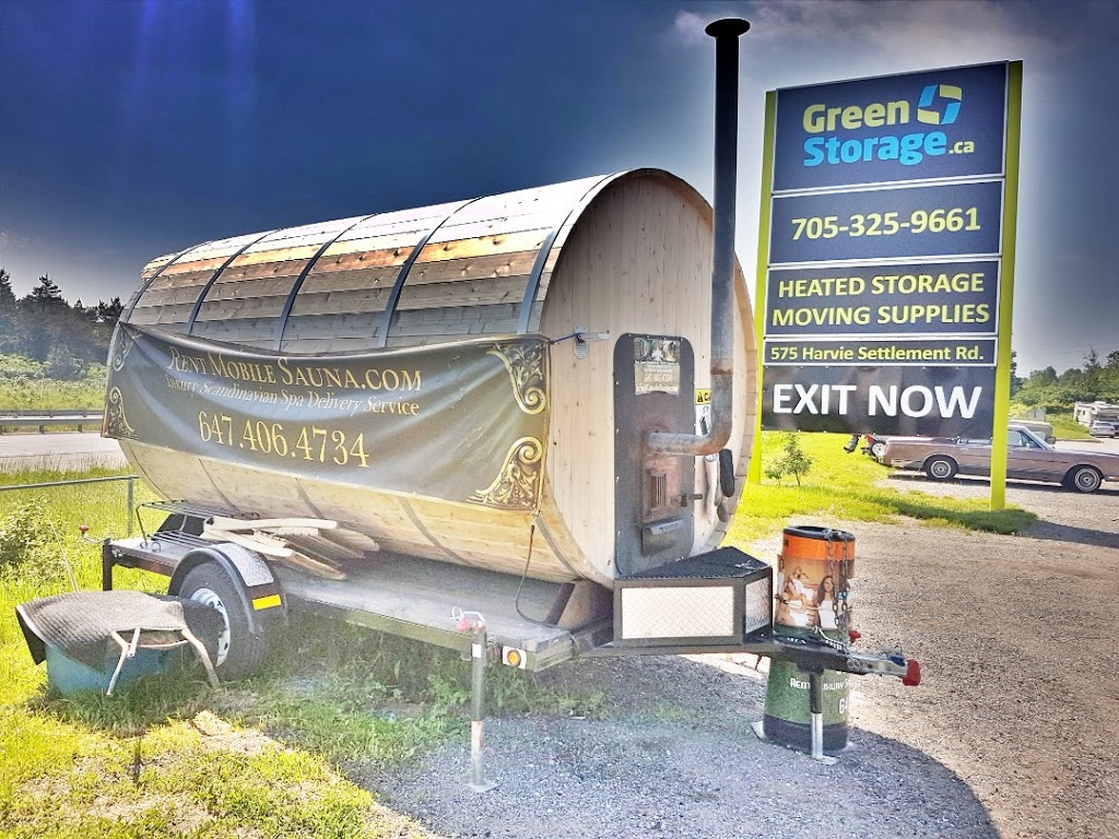 Green Storage Orillia | 575 Harvie Settlement Rd, Orillia, ON L3V 6H2, Canada | Phone: (705) 325-9661