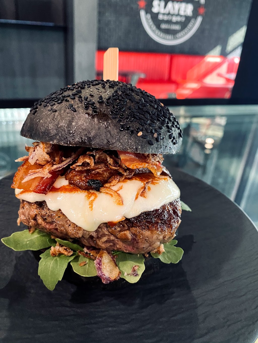Slayer Burger | 1400 OConnor Dr Unit 4 & 5, East York, ON M4B 2T8, Canada | Phone: (416) 846-3786