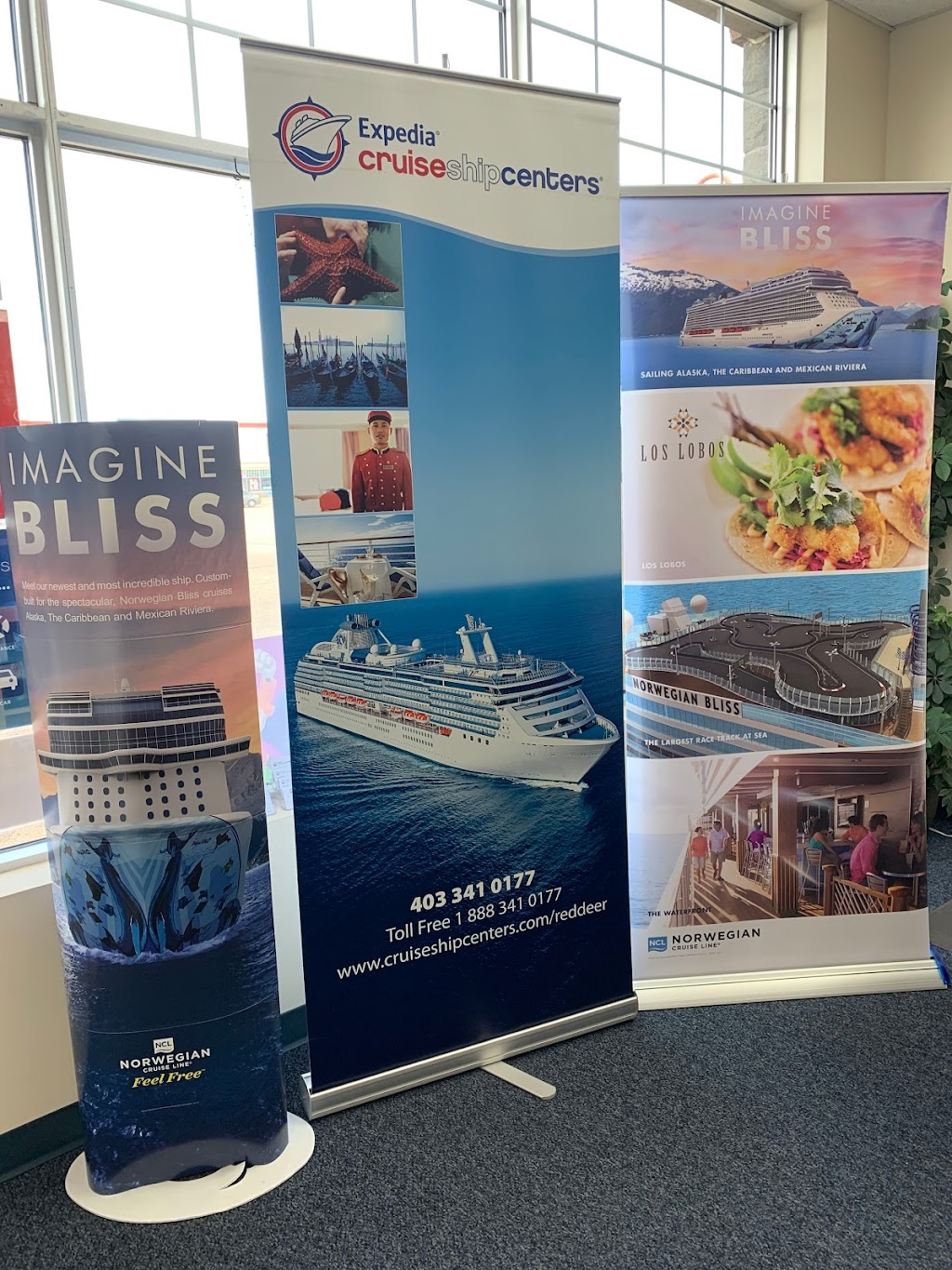 Expedia Cruises | 50B 5250 22 Street, Gaetz Ave, Red Deer, AB T4R 2T4, Canada | Phone: (403) 341-0177