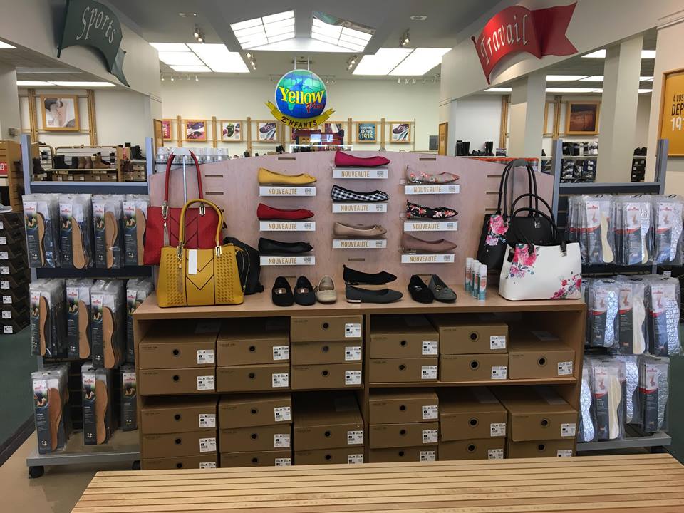 Chaussures Yellow | 81 Route du Président-Kennedy, Lévis, QC G6V 6C8, Canada | Phone: (418) 833-6872