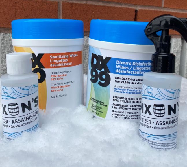 DX Sanitizer and Disinfectant Products | 355 Elmira Rd N Unit 106, Guelph, ON N1K 1S5, Canada | Phone: (519) 362-3358