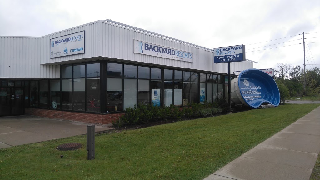 Backyard Resorts Pool, Patio & Hot Tubs | 20 Sheldon Dr, Cambridge, ON N1R 8M1, Canada | Phone: (519) 622-1445