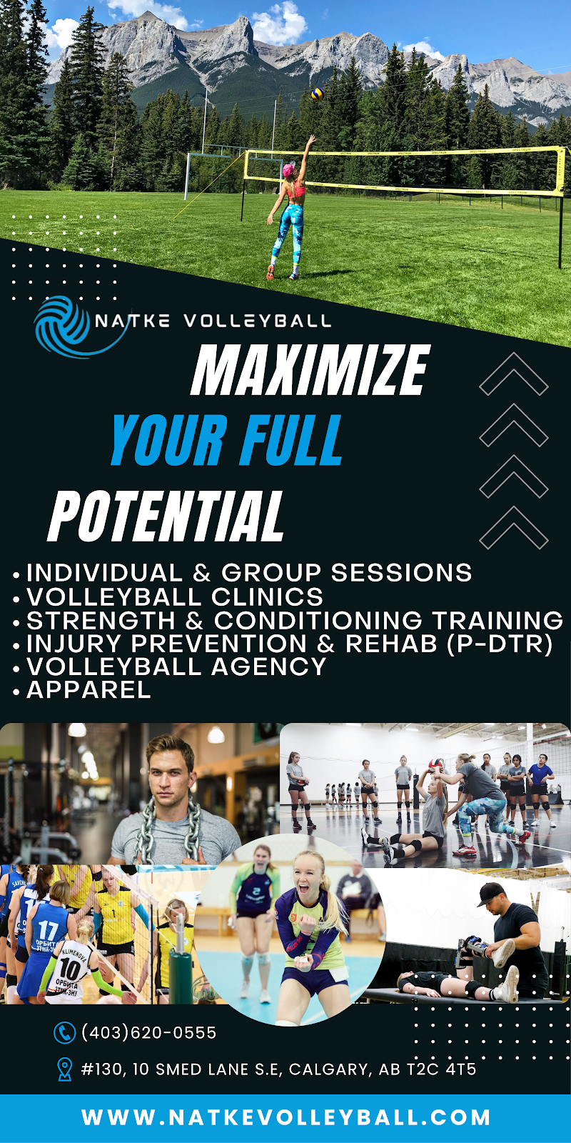 Natke Volleyball | 10 Smed Ln #130, Calgary, AB T2C 4T5, Canada | Phone: (403) 620-0555