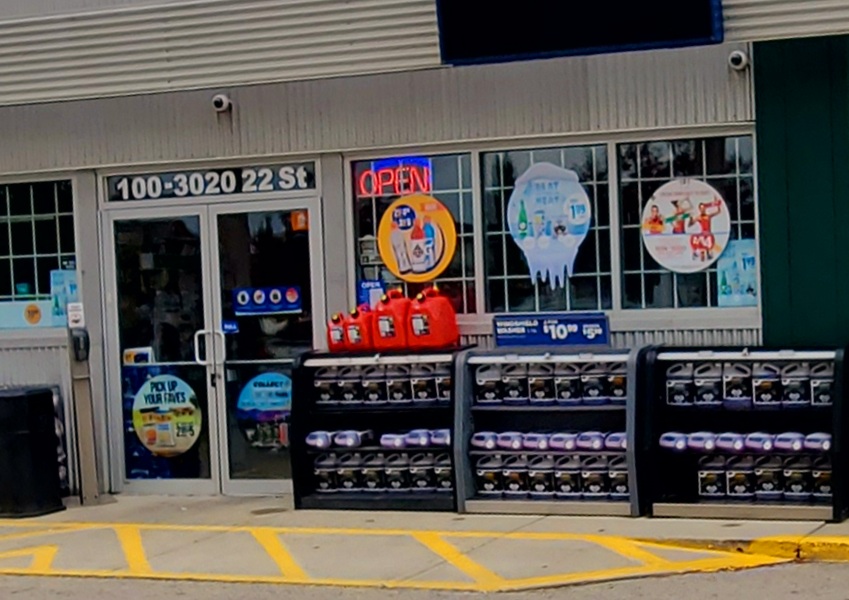 Fas Gas Plus - Gas Station | 3020 22 St #100, Red Deer, AB T4R 3J5, Canada | Phone: (403) 348-8547