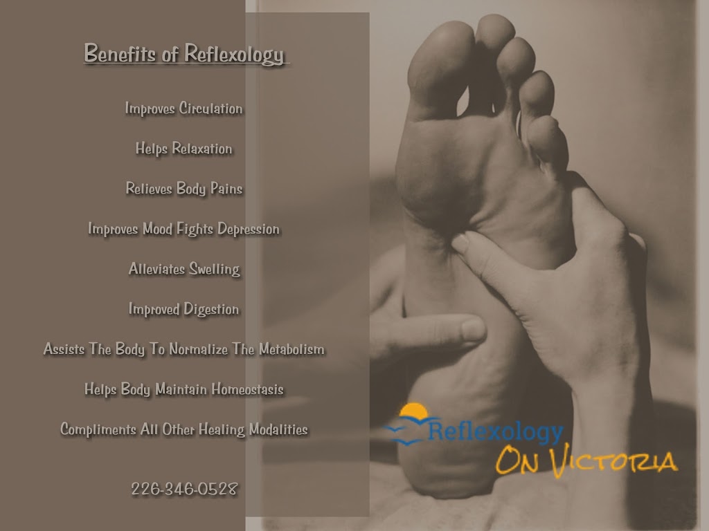 Reflexology On Victoria | Victoria Ave, Essex, ON N8M 1N3, Canada | Phone: (226) 346-0528