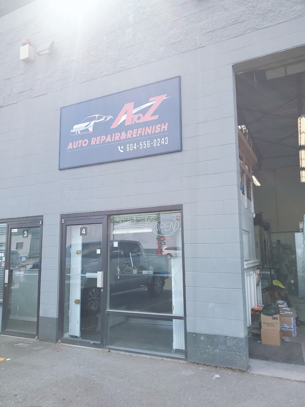 ATOZ Auto Repair&Refinish | 3225 McCallum Rd Unit 4, Abbotsford, BC V2S 7W5, Canada | Phone: (604) 556-0243