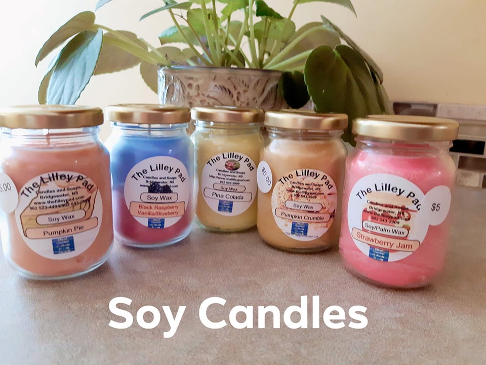 The Lilley Pad Candles and Soaps | 213 Jubilee Rd, Bridgewater, NS B4V 3G5, Canada | Phone: (902) 523-4494