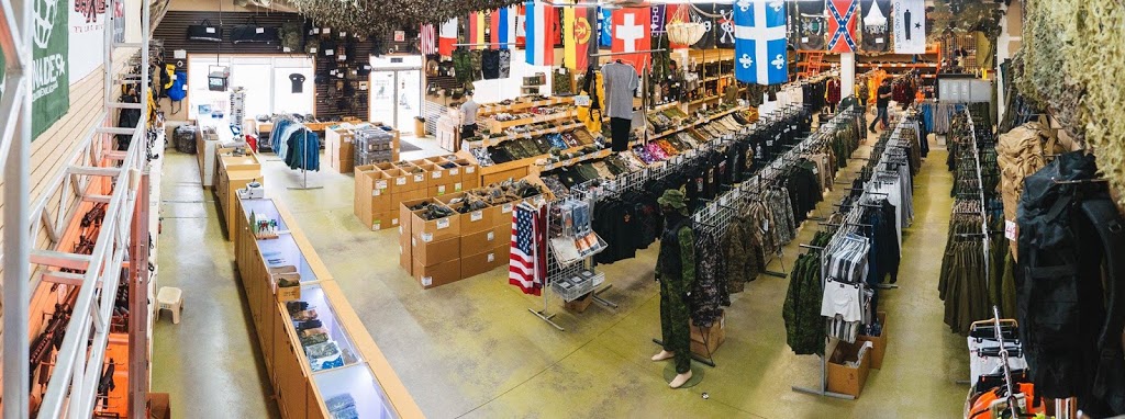 On the General Army Surplus | 2305 Boulevard Barrette, Lourdes-de-Joliette, QC J0K 1K0, Canada | Phone: (450) 752-0203