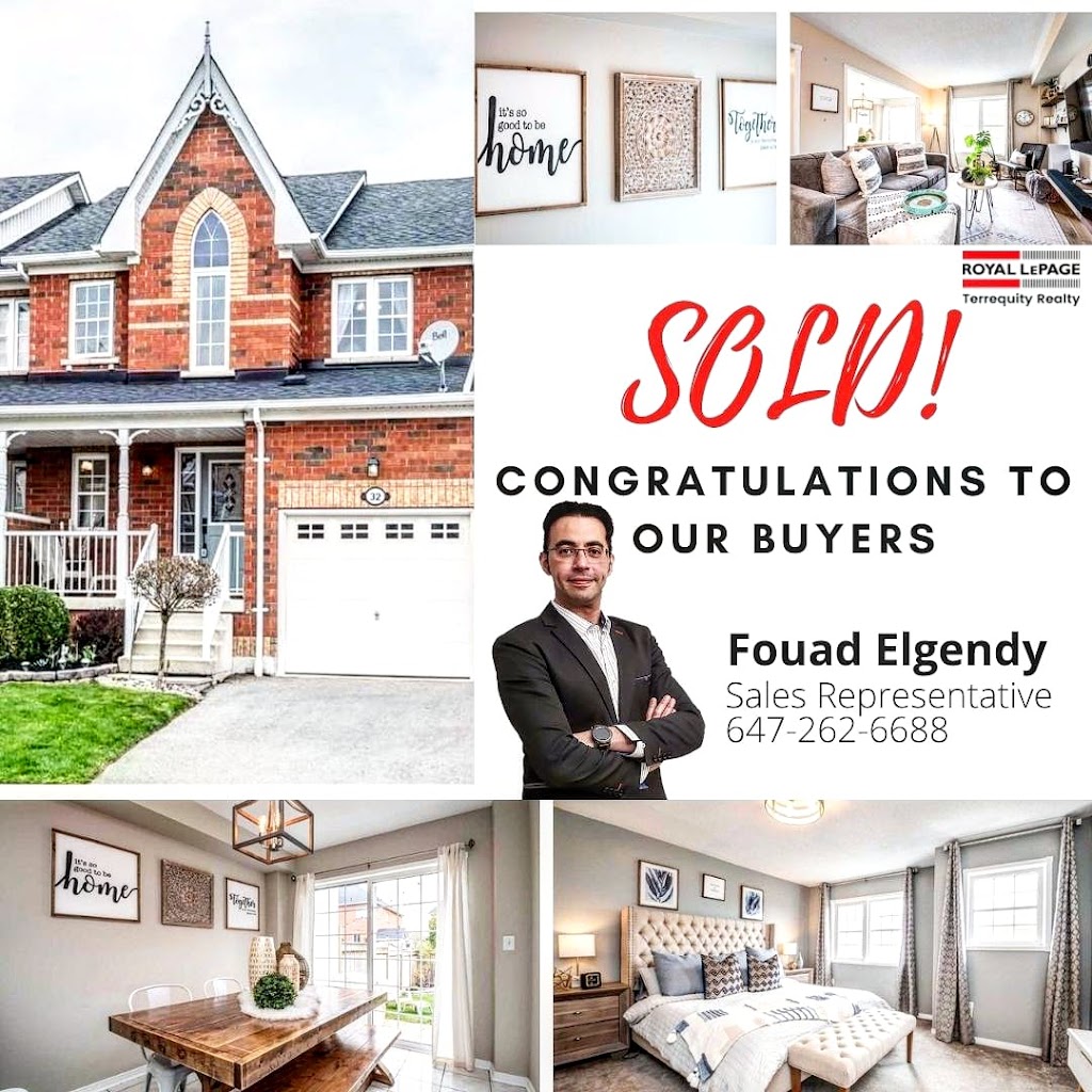 Fouad Elgendy - Sales Representative at Royal LePage Terrequity | 3000 Garden St, Whitby, ON L1R 2G6, Canada | Phone: (647) 262-6688