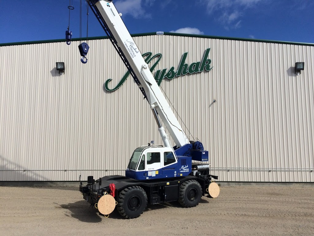 Myshak Crane & Rigging Ltd. | 12 Fulton Drive, suite 102, AB T1X 0X3, Canada | Phone: (403) 279-9234