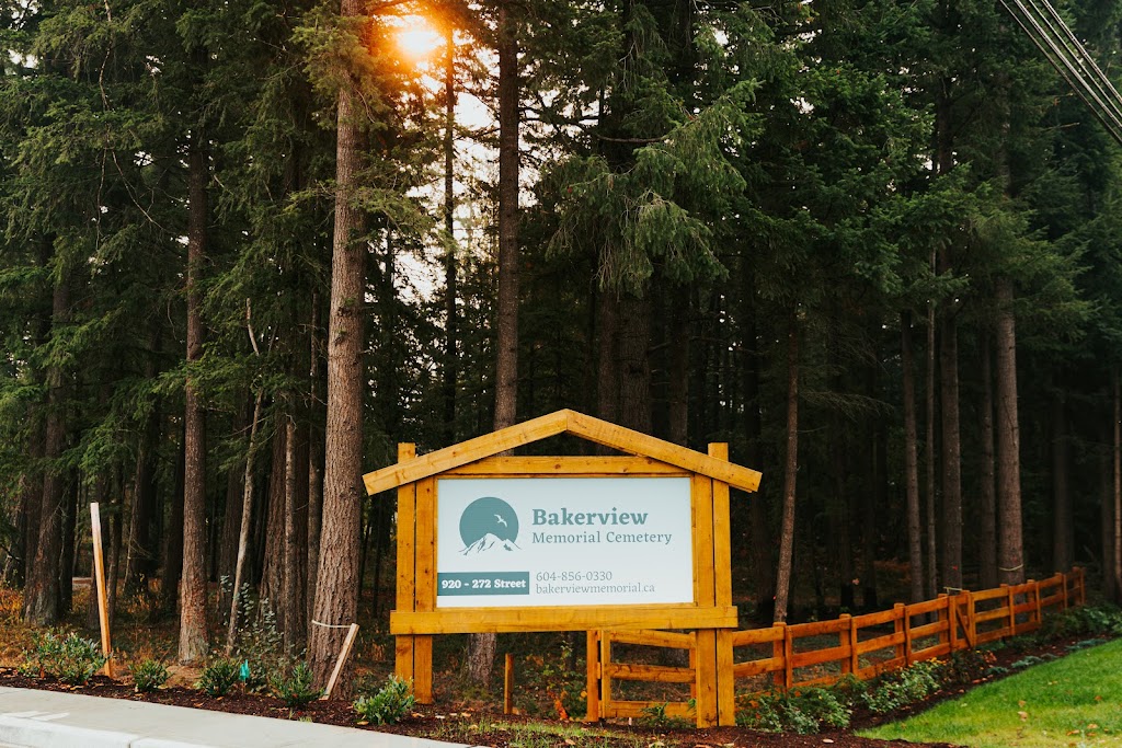 Bakerview Memorial Cemetery | 920 272 St, Langley Twp, BC V4W 2P8, Canada | Phone: (604) 856-0330