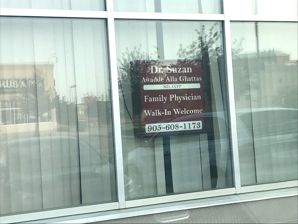 Dr Suzan Awadde Alla Ghattas Medical Office | 2901 Eglinton Ave W, Mississauga, ON L5M 6J3, Canada | Phone: (905) 608-1173